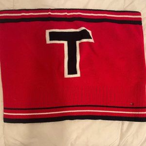 Red Tommy Hilfiger Sweater Tube Top
